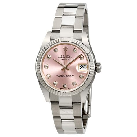 rolex pink dial ladies watch|rolex lady datejust pink.